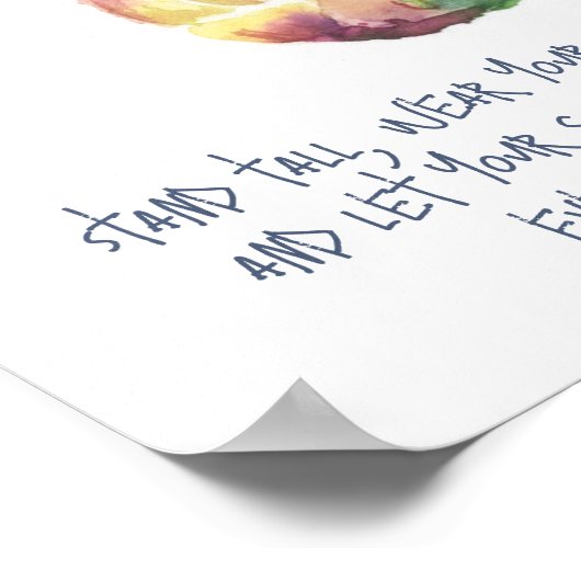 Pineapple Motivational Posters Custom Print Poster (Ecke)