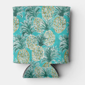 PINEAPPLE O'CLOCK Tropisches Whimsisches Wasser Fa Dosenkühler (Vorderseite)