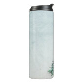 Pineapple on seashore thermosbecher (Nach links gedreht)
