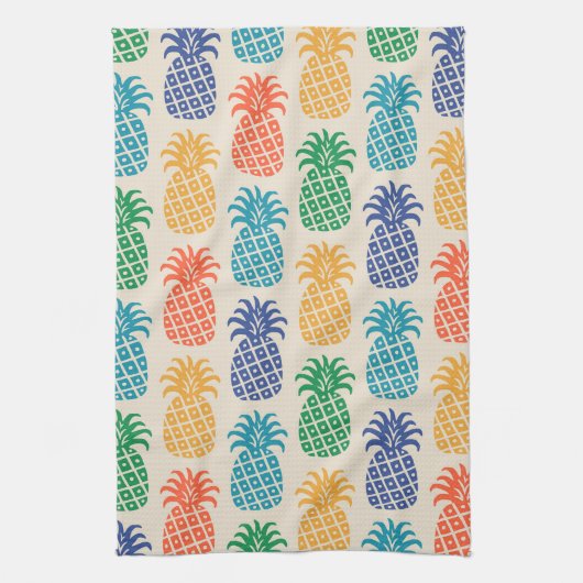 Pineapple Pattern Geschirrtuch (Vertikal)