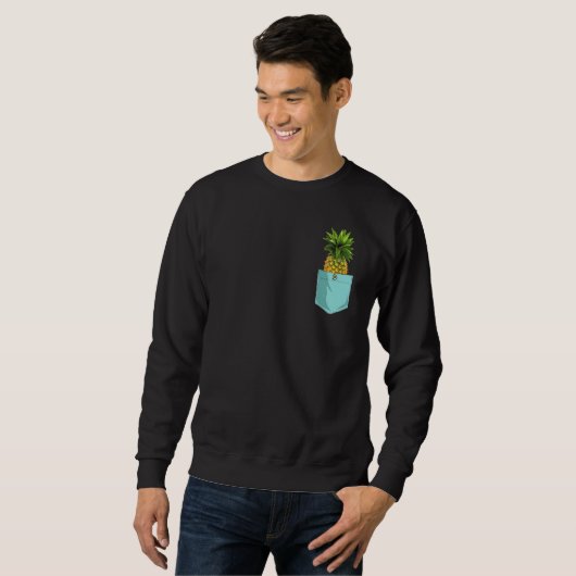 Pineapple Pineapple Girl Pineapple Summer Sweatshirt (Vorne ganz)