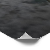 Pineapple & Pineapple Slice Rustic Grunge Photo Poster (Ecke)