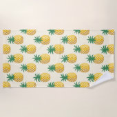 Pineapple Punch Hero Klassisch Tropisch Strandtuch (Vorderseite)