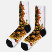 PineApple Socken (Linkes Detail)