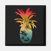 PINEAPPLE SUNSET MAGNET (Vorne)