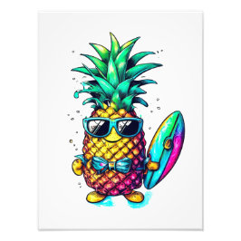PINEAPPLE THE FRUIT OF FUN AND RELAXATION FOTODRUCK