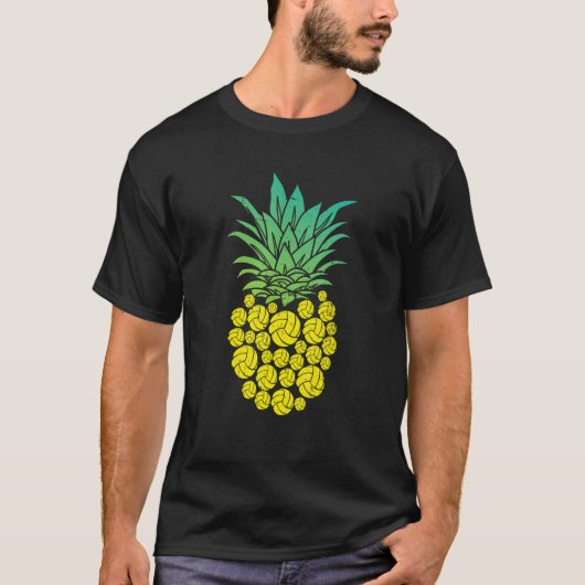 Pineapple Volleyball     Fruit Beach Hawaii Hawaii T-Shirt (Vorderseite)