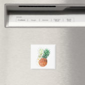 Pineapple, watercolor . magnet (In Situ (Geschirrspüler))