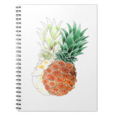 Pineapple, watercolor . notizblock (Vorderseite)