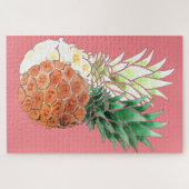Pineapple, watercolor . puzzle (Horizontal)