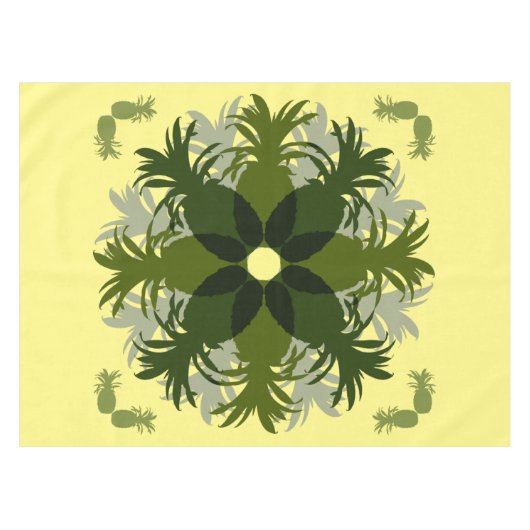 PINEAPPLE WREATH PATTERN TISCHDECKE (Vorderseite (Horizontal))