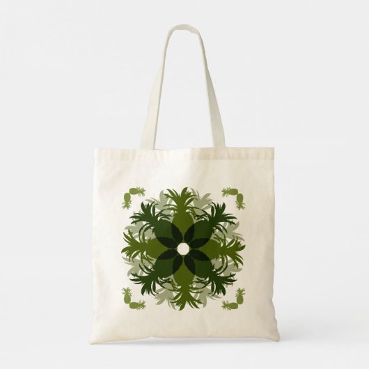 PINEAPPLE WREATH PATTERN TRAGETASCHE (Rückseite)