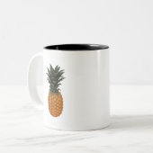 Pineapple Zweifarbige Tasse (Vorderseite Links)