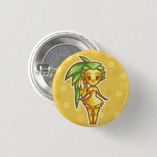 PineappleChibi Button (Vorne & Hinten)