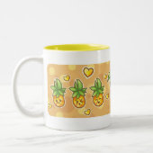 PineappleChibi Zweifarbige Tasse (Links)