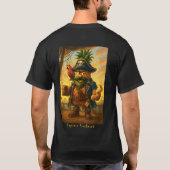 PineBeard T - Shirt - Ananas (Rückseite)
