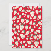 Pineberry CUSTOM Brautparty Einladung (Rückseite)