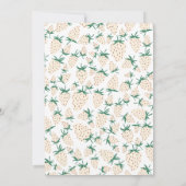 Pineberry CUSTOM Brautparty Einladung (Rückseite)