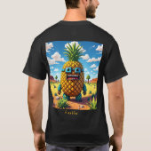 Pineblox - PineCraft Series - Ananas Empire T-Shirt (Rückseite)