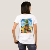 Pineblox - PineCraft Series - Ananas Empire T-Shirt (Schwarz voll)