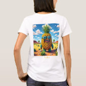 Pineblox - PineCraft Series - Ananas Empire T-Shirt (Rückseite)