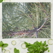 Pinecon auf dem Kiefer Geschirrtuch (Gefaltet)