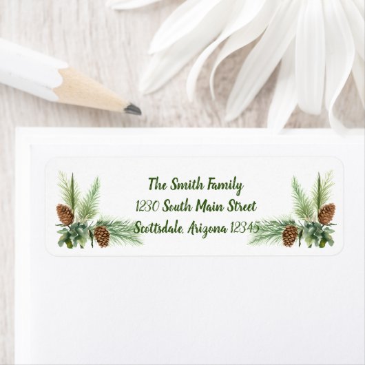 Pinecone 2.25x.75 Rücksendeadresse (Insitu)