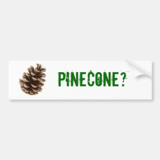 Pinecone? Autoaufkleber