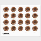 Pinecone Autumn Stickers (Blatt)