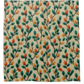 Pinecone Branches Duschvorhang (Vorderseite)