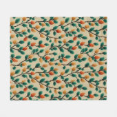 Pinecone Branches Fleecedecke (Vorderseite (Horizontal))