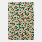 Pinecone Branches Geschirrtuch (Vertikal)