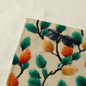 Pinecone Branches Strandtuch (Beispiel)