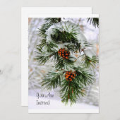 PineCone BranchHD Einladung (Vorne/Hinten)