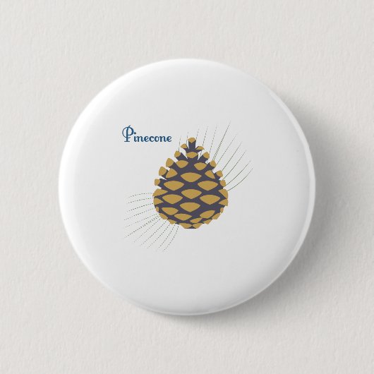 Pinecone Button (Vorderseite)