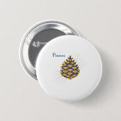 Pinecone Button (Vorne & Hinten)