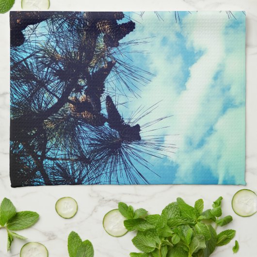 PineCone-Dekorative Geschirrtuch (Gefaltet)