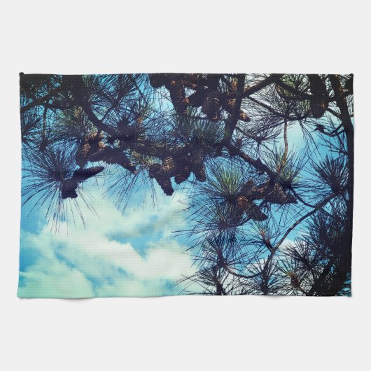 PineCone-Dekorative Geschirrtuch (Horizontal)