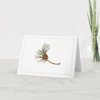 "Pinecone" durch Gerry O'Neill Feiertagskarte