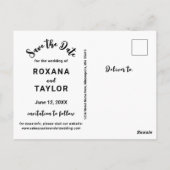 Pinecone Evergreen Berries Hochzeitsfest Foto Rett Postkarte (Rückseite)