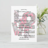 Pinecone Evergreen RedBerries-LIEBE Probe Einladung (Stehend Vorderseite)