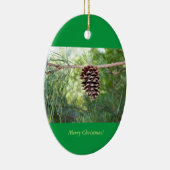 Pinecone Foto Keramikornament (Rechts)