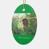 Pinecone Foto Keramikornament (Links)