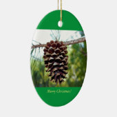 Pinecone Foto Keramikornament (Rechts)