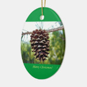 Pinecone Foto Keramikornament (Links)