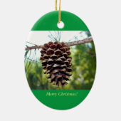Pinecone Foto Keramikornament (Hinten)