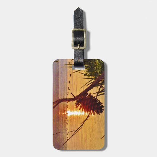 Pinecone Gepäckanhänger (Vorderseite vertikal)