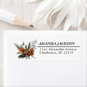 Pinecone Green Foliage Rücksendeadresse (Insitu)