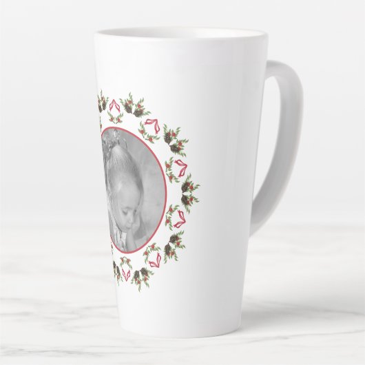 Pinecone Highlights Foto Milchtasse (Rechte Ecke)