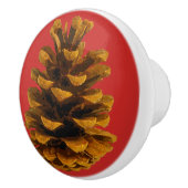 Pinecone-Keramik Keramikknauf (Rechts)